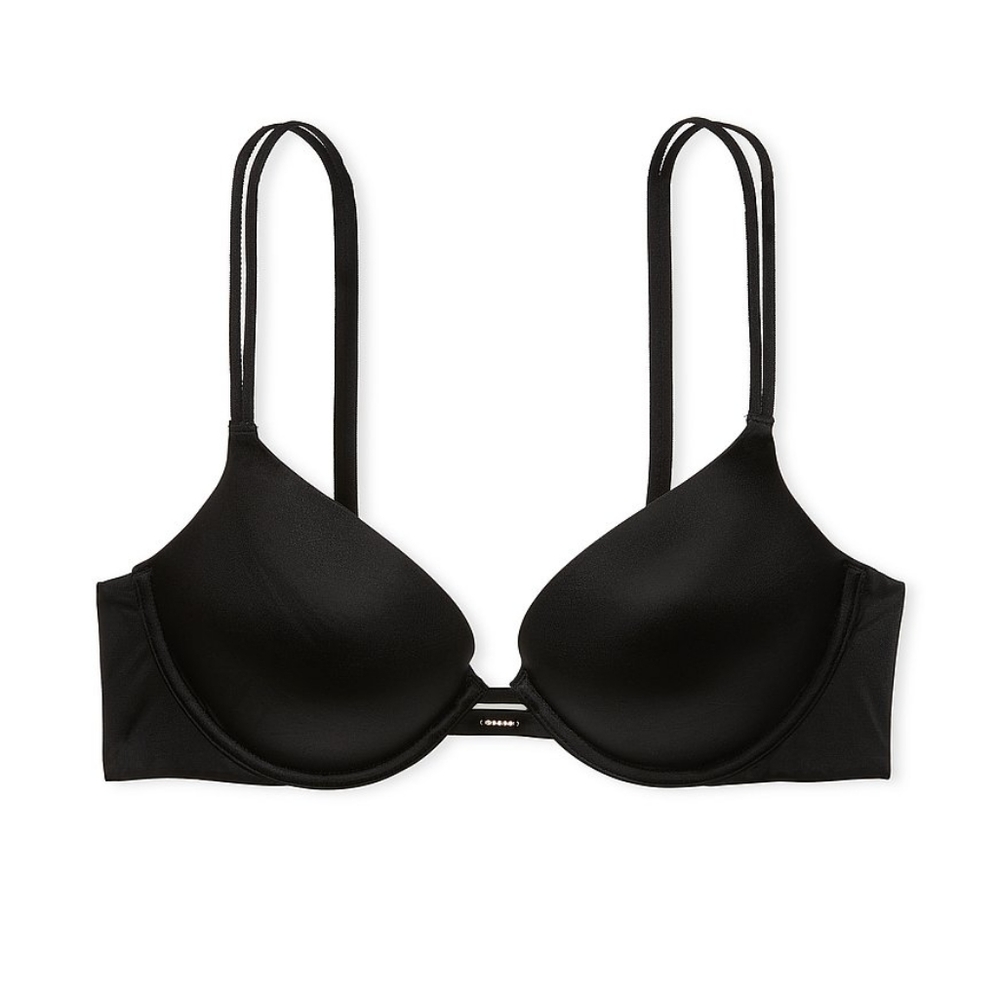 Black Victoria's Secret Very Sexy 36G pushup plunge bra